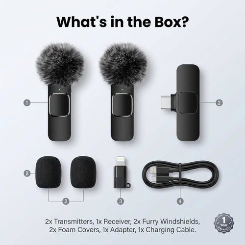 Micro-cravate sans fil - USB-C & Lightning / TechDrop